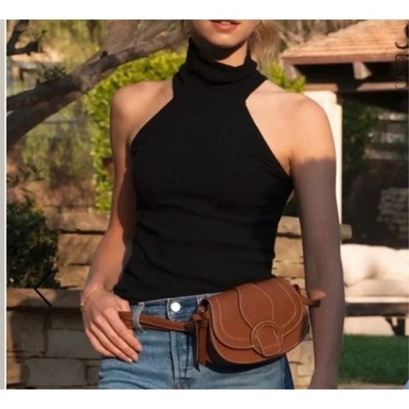 Rachel Zoe Vegan Leather Belt Bag Crossbody | Excellent Condition - Picture 6 of 6